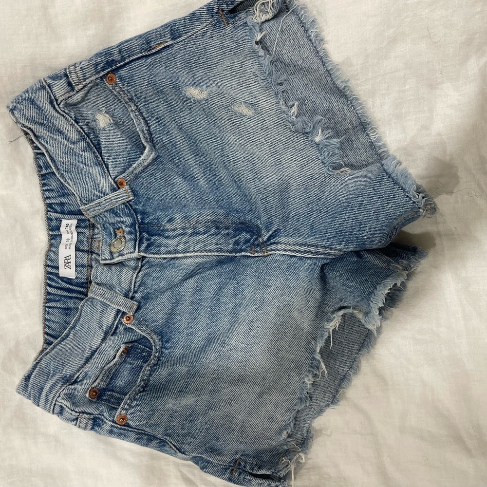 Zara denim shorts